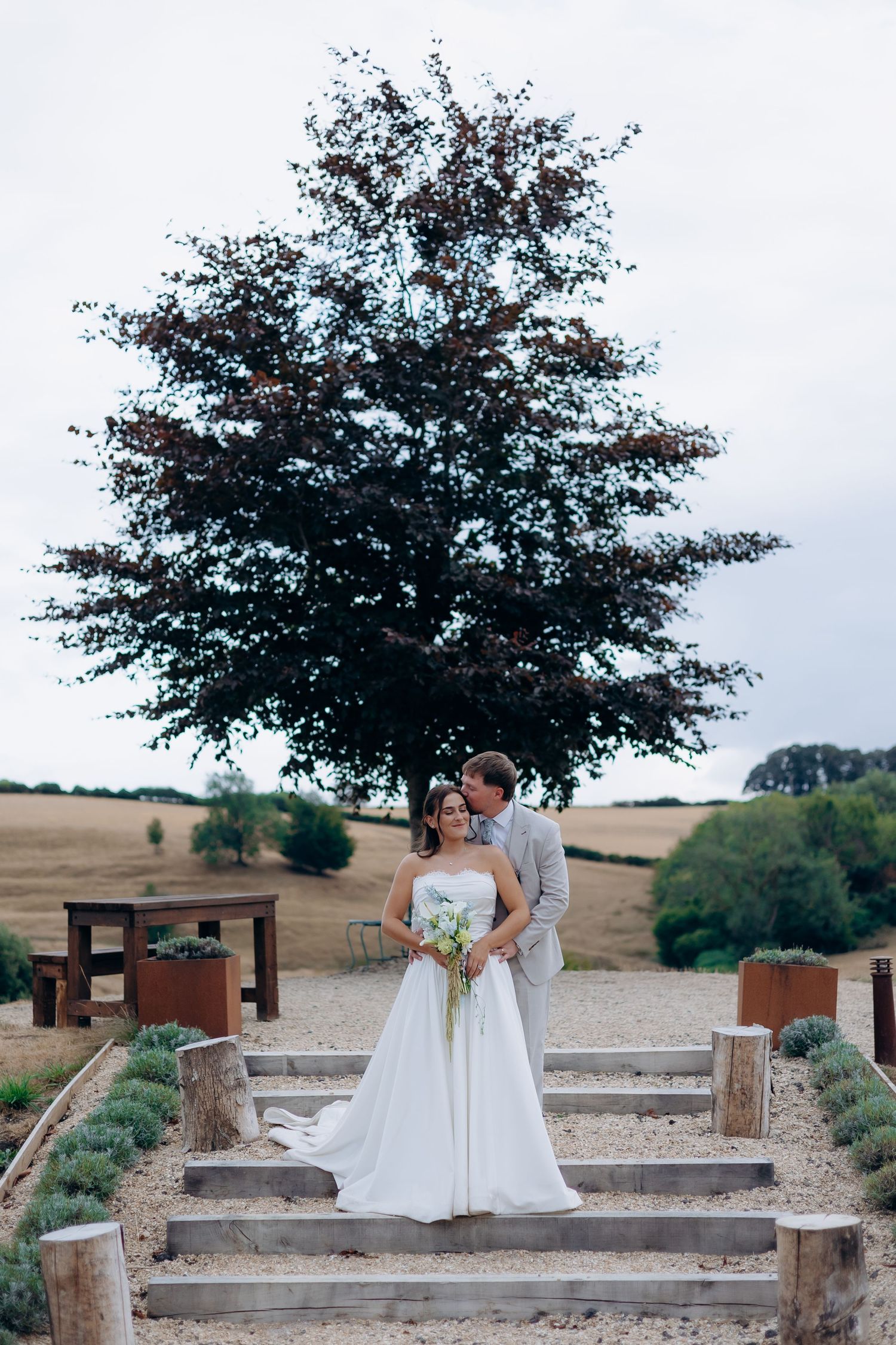 Kingscote Barn Cotswolds wedding photography.