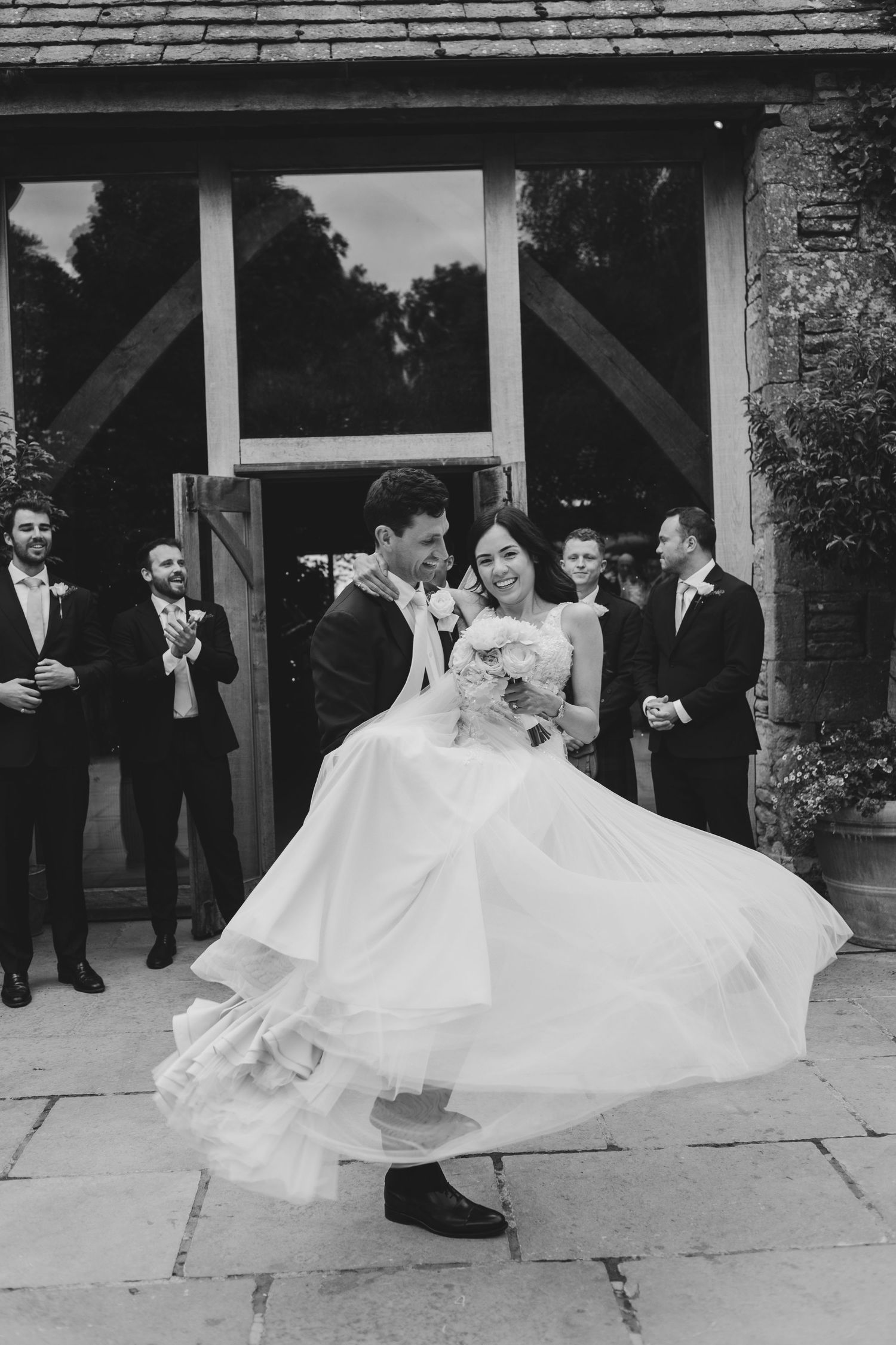Stone Barn Cotswolds wedding photography.