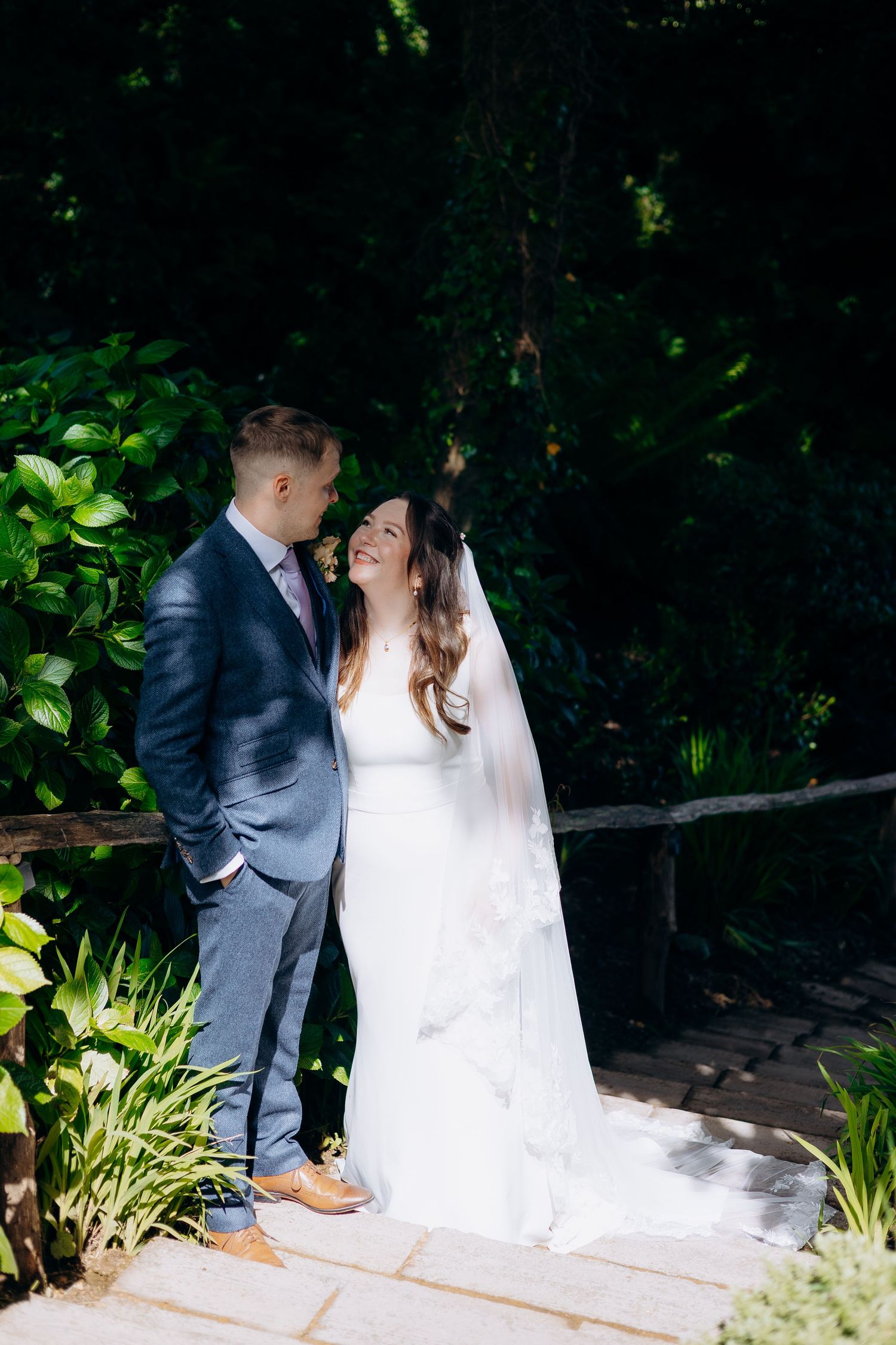 Relaxed and intimate wedding celebration.