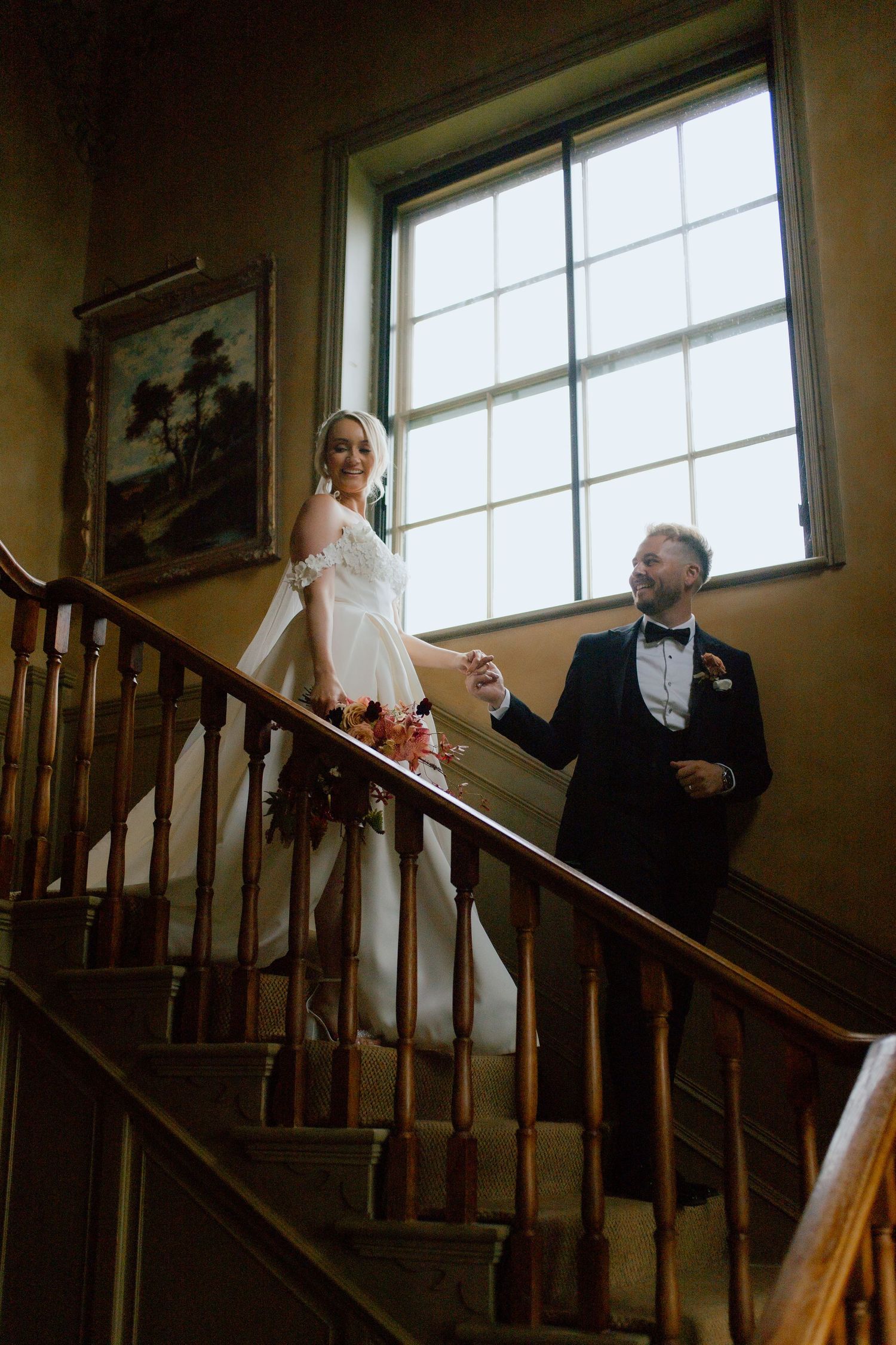 Country house wedding at Pauntley Court Gloucestershire.