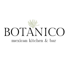 Botanico Mexican Kitchen & Bar logo with elegant typography and a minimalist agave plant illustration.