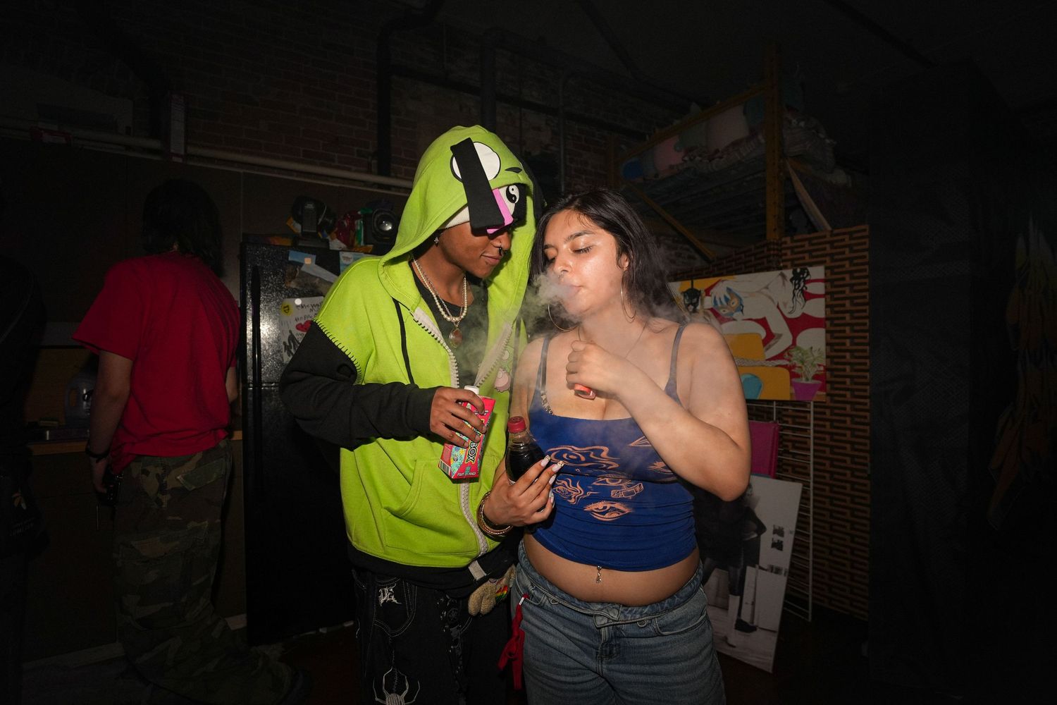couple at party