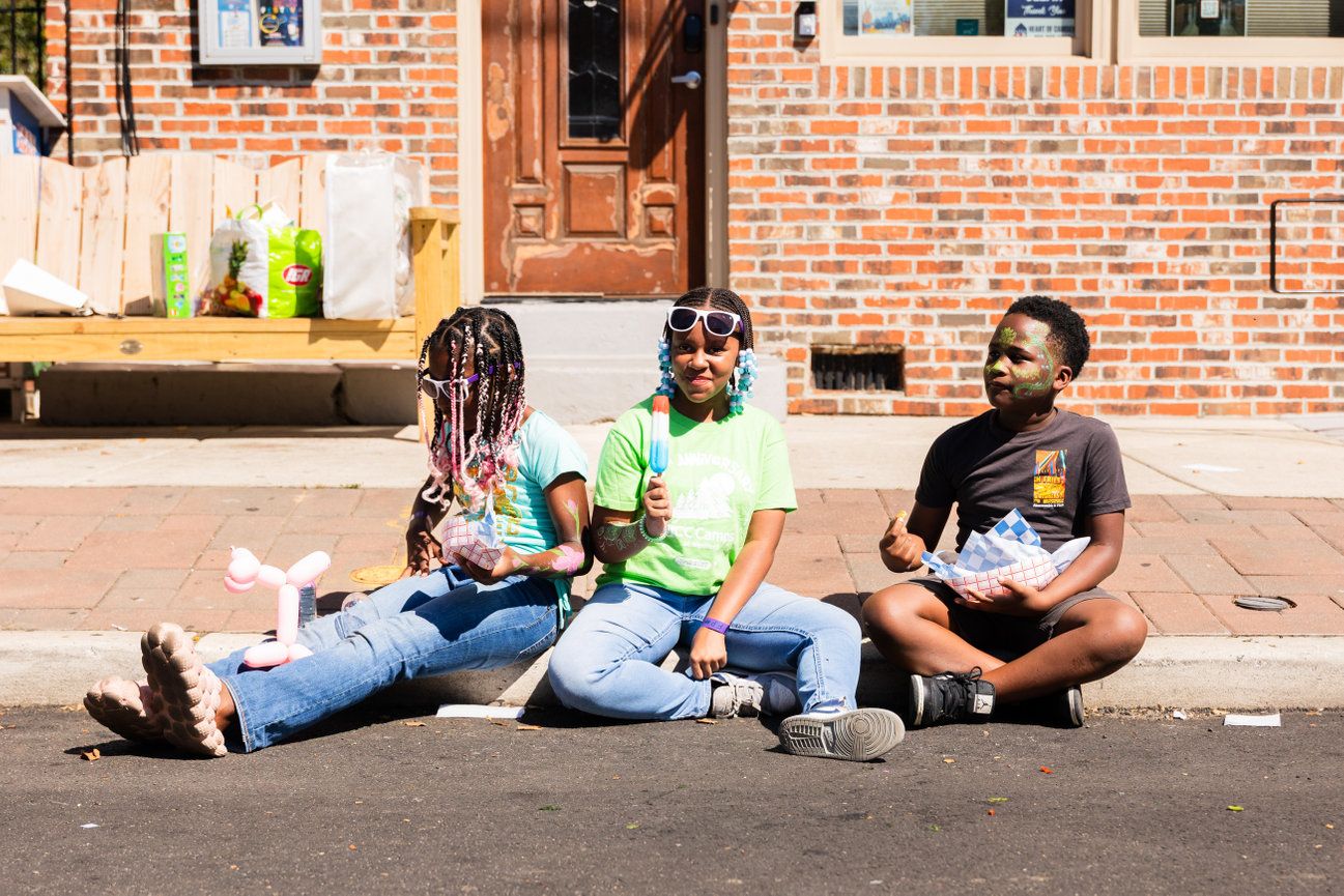 Community volunteer nonprofit event photographed in Camden NJ