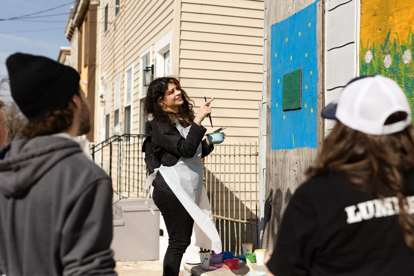 Community volunteer nonprofit event photographed in Camden NJ