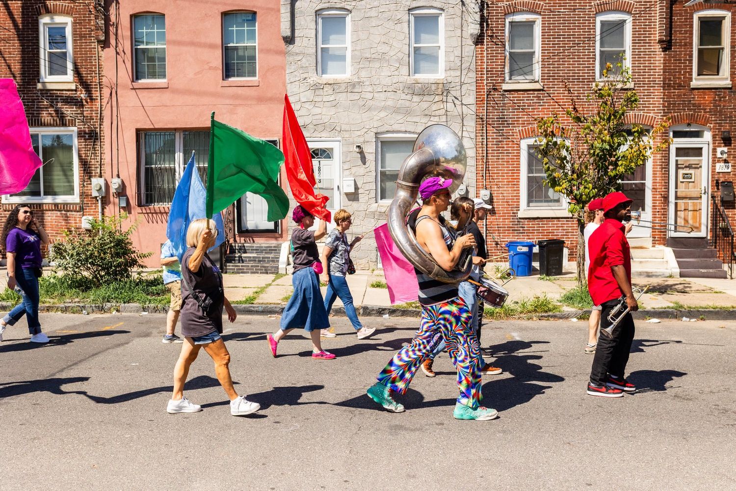 Community volunteer nonprofit event photographed in Camden NJ