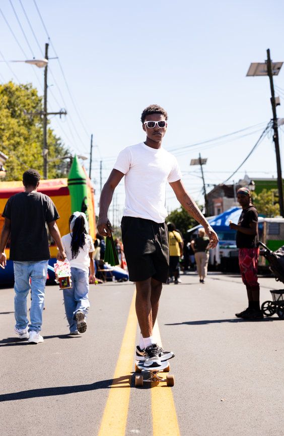Community volunteer nonprofit event photographed in Camden NJ