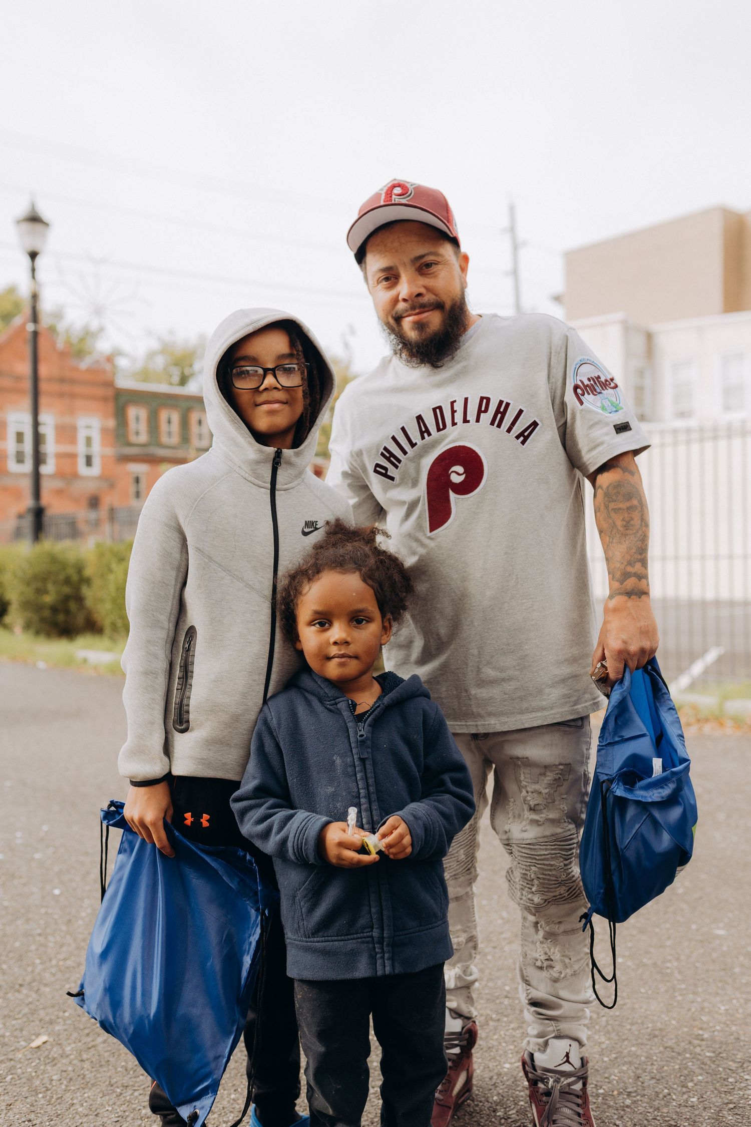 Community volunteer nonprofit event photographed in Camden NJ