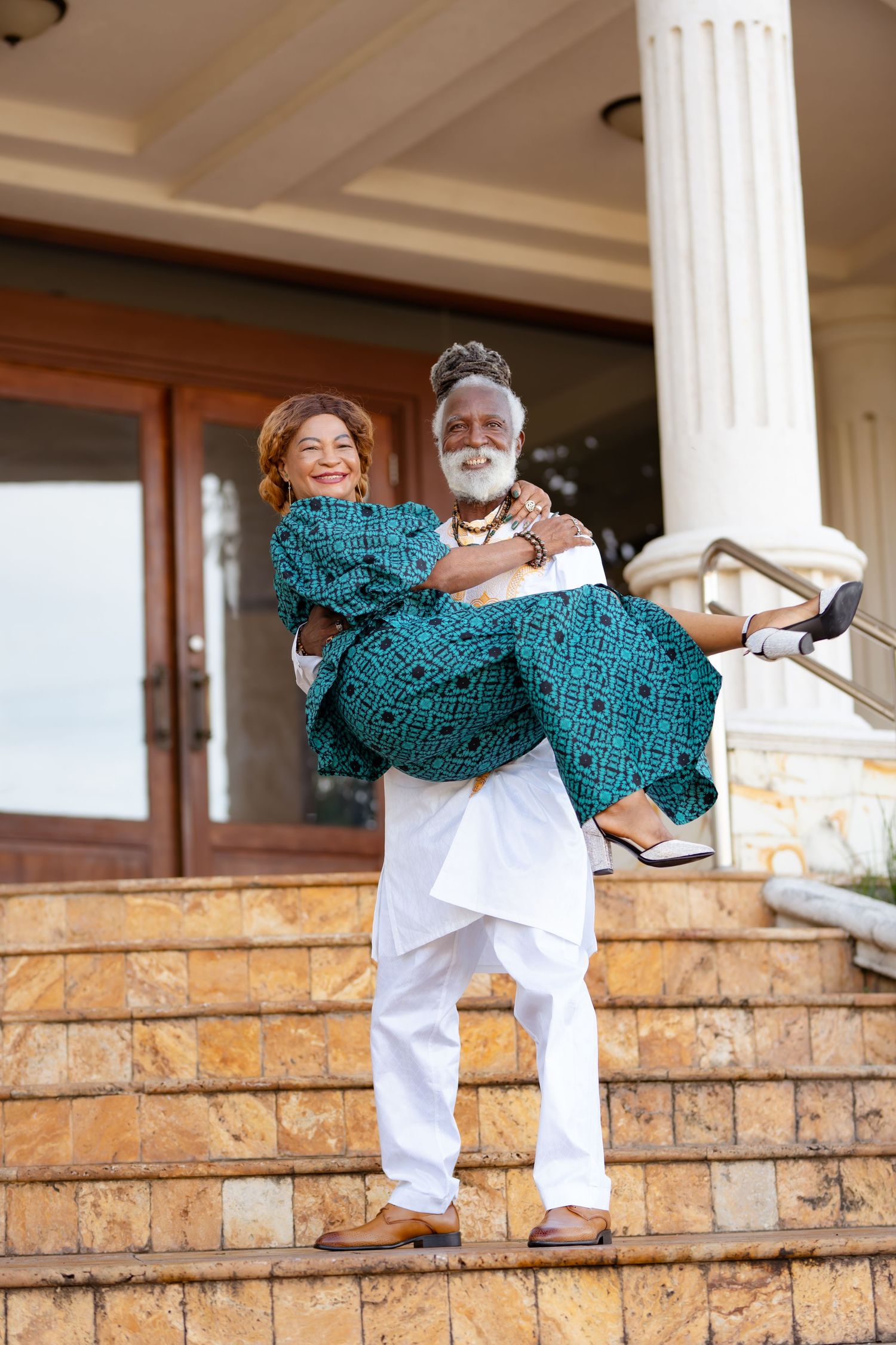 Happy couple in St Lucia during couples photoshoot, capturing real emotion, connection, and authentic moments together