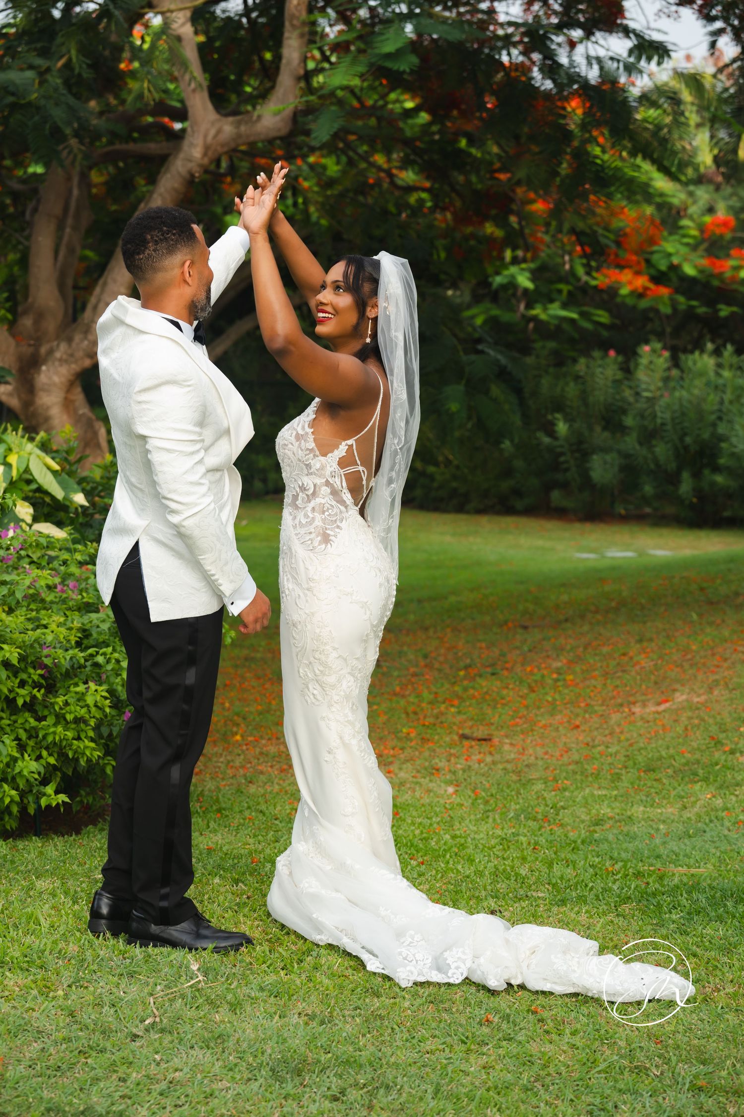 Happy wedding couple in St Lucia during couples photoshoot, capturing real emotion, connection, and authentic moments together. Sandals