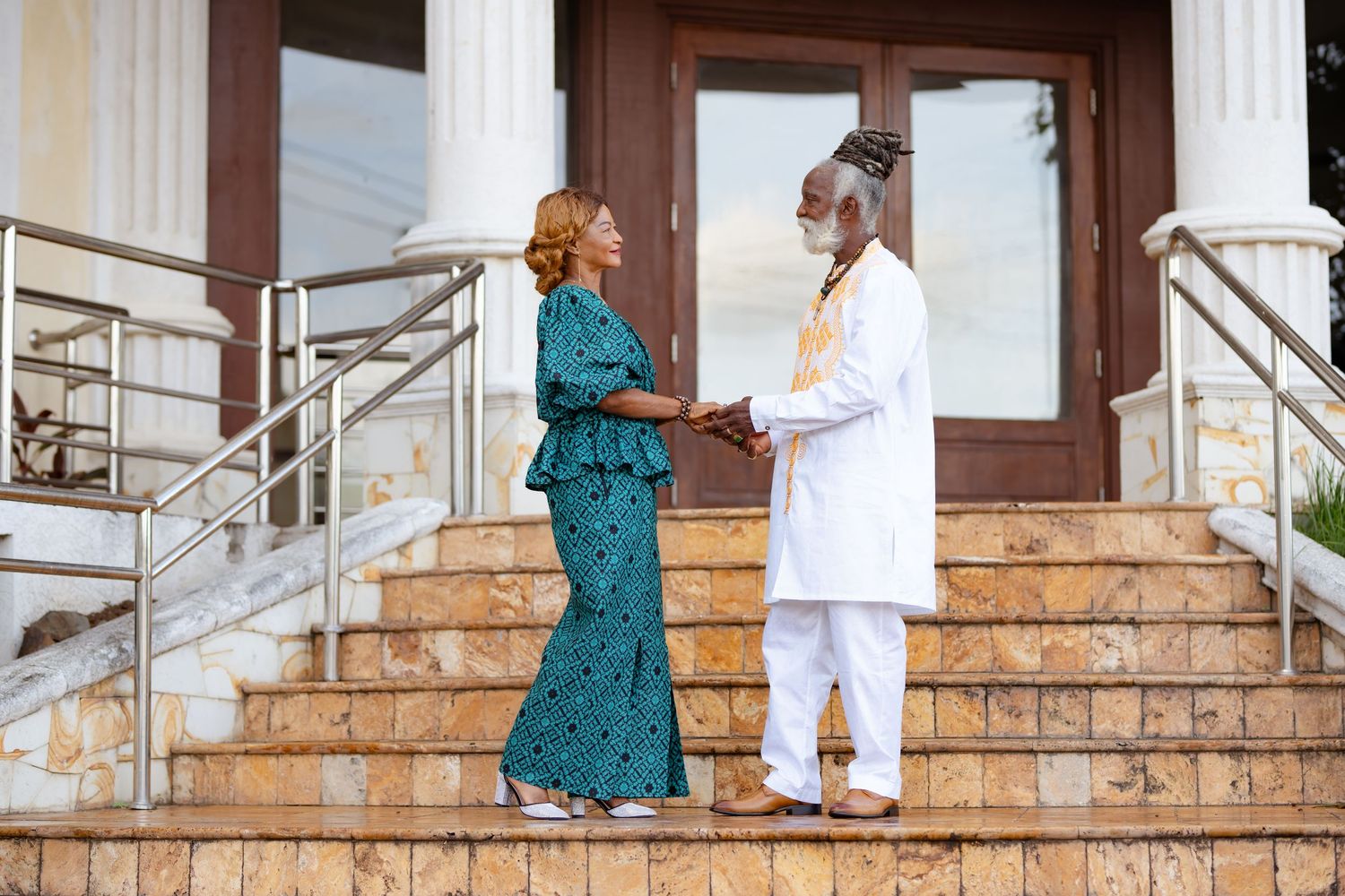 Happy couple in St Lucia during couples photoshoot, capturing real emotion, connection, and authentic moments together