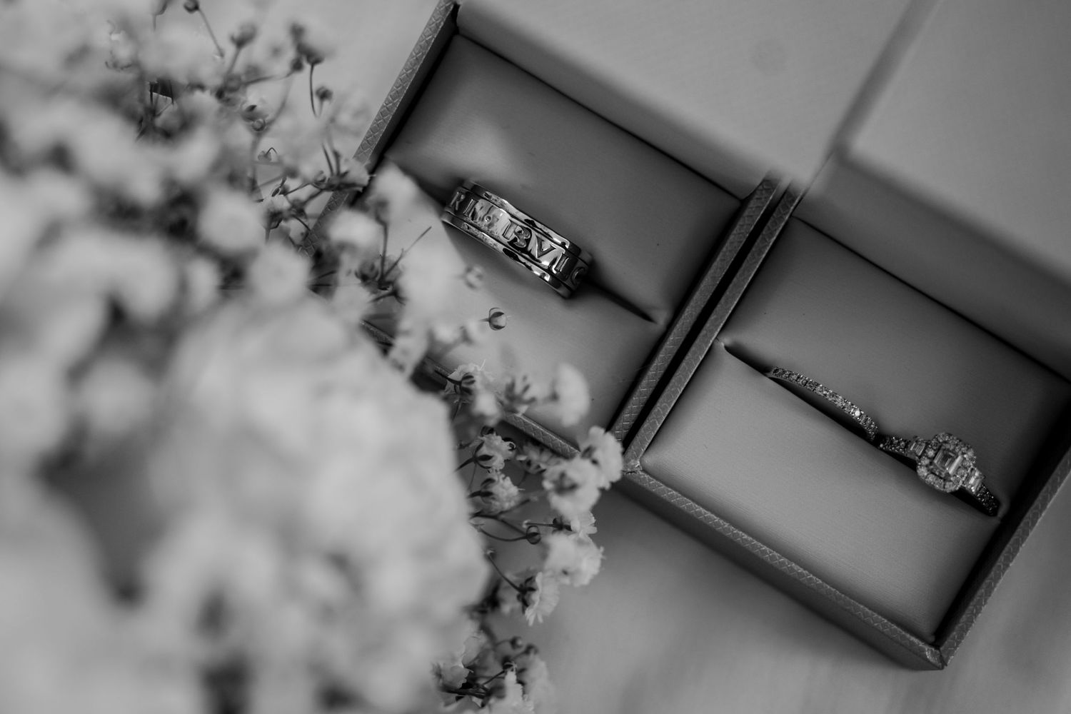 Wedding rings captured in St Lucia, symbolizing love, unity, and the beginning of a lifelong journey together