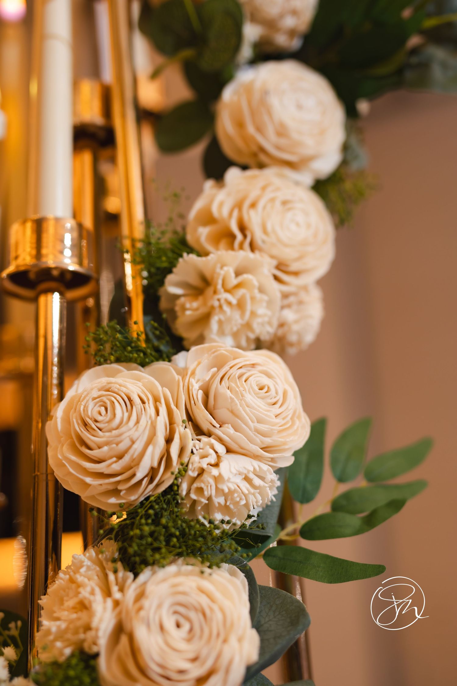 Elegant wedding decor setup in St Lucia with romantic forest design, floral arrangements, and destination wedding styling details. Sandals