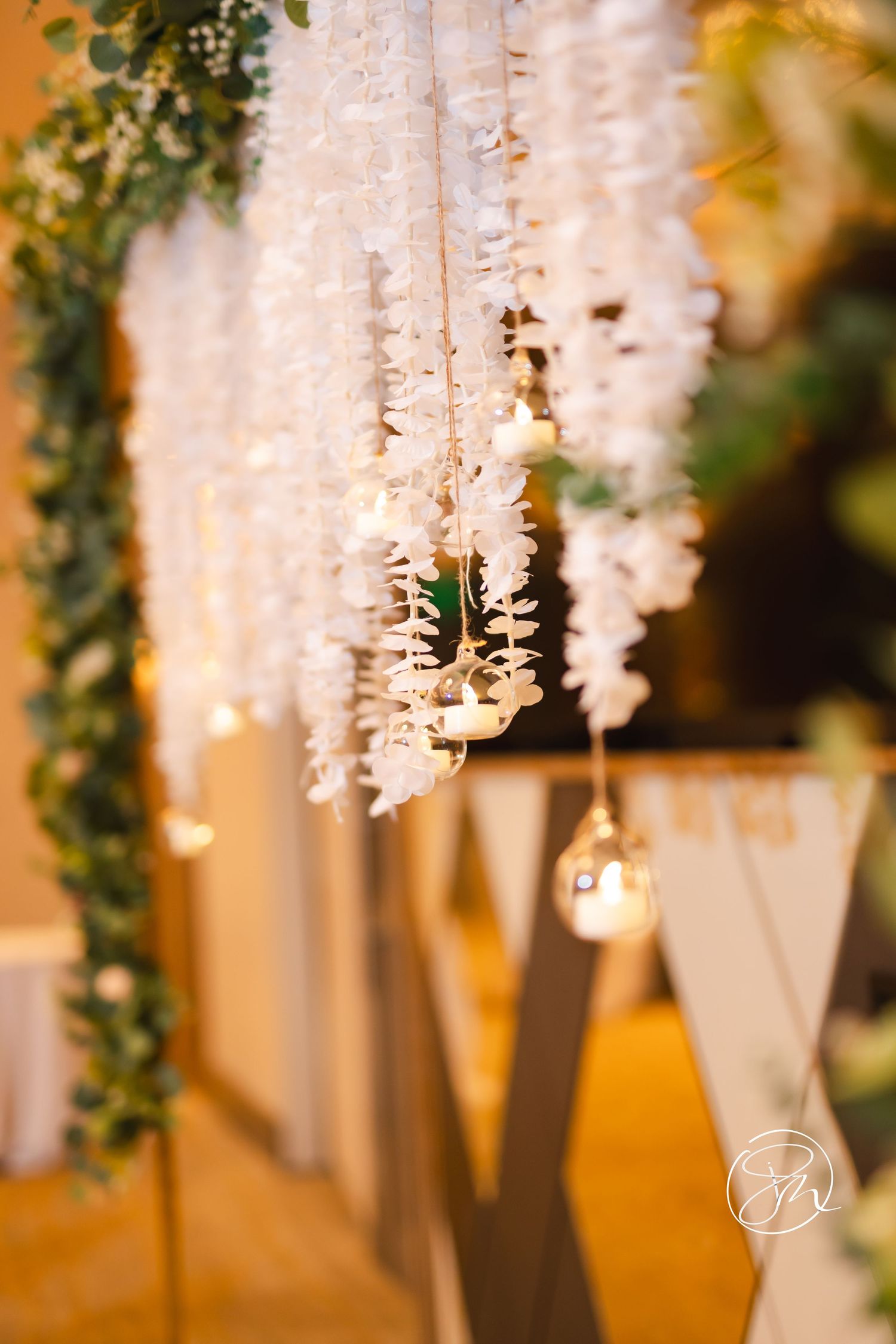 Elegant wedding decor setup in St Lucia with romantic forest design, floral arrangements, and destination wedding styling details. Sandals