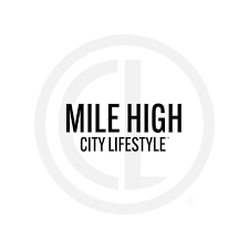 Mile High City Lifestyle logo with bold black text and a circular emblem on a white background.