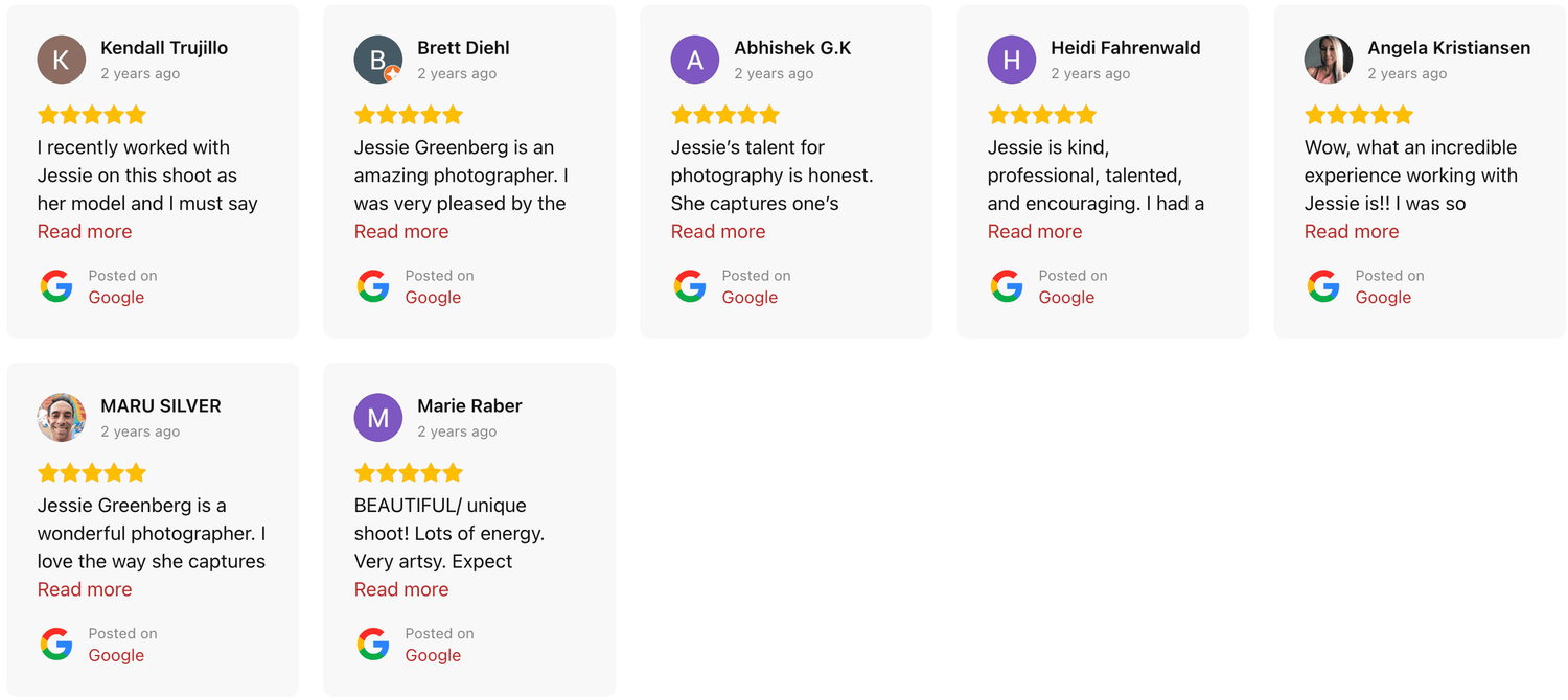 reviews that are written for jessie