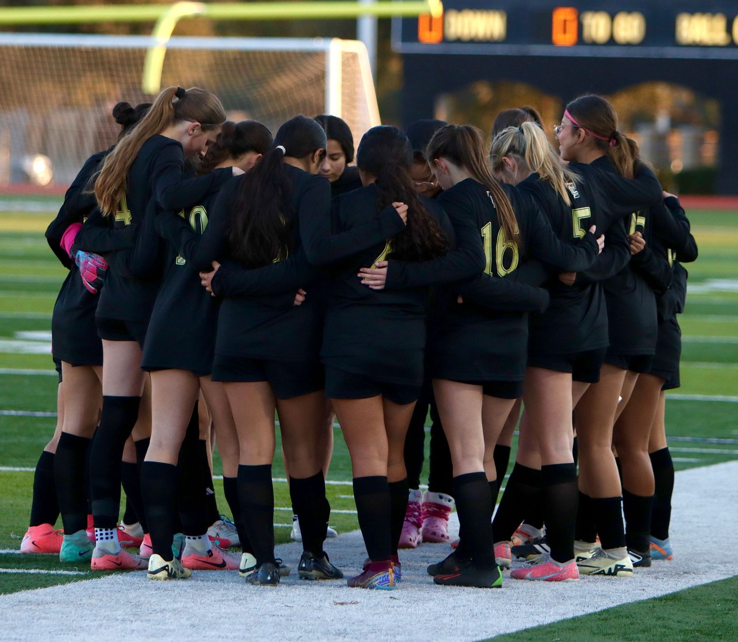 Soccer team photo in The Colony, TX