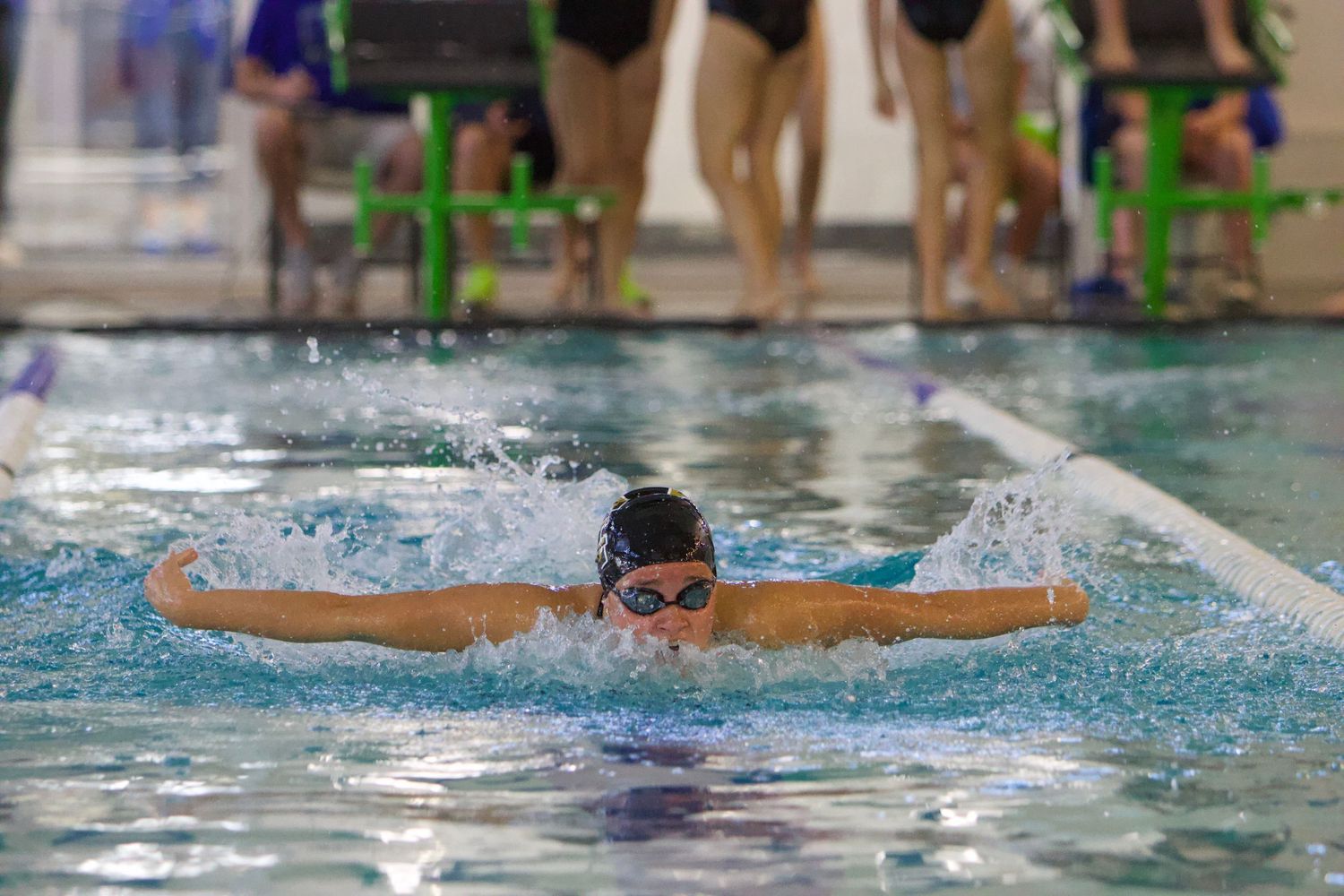 Athlete swimming captured by Precision Photography in Carrollton Farmers Branch