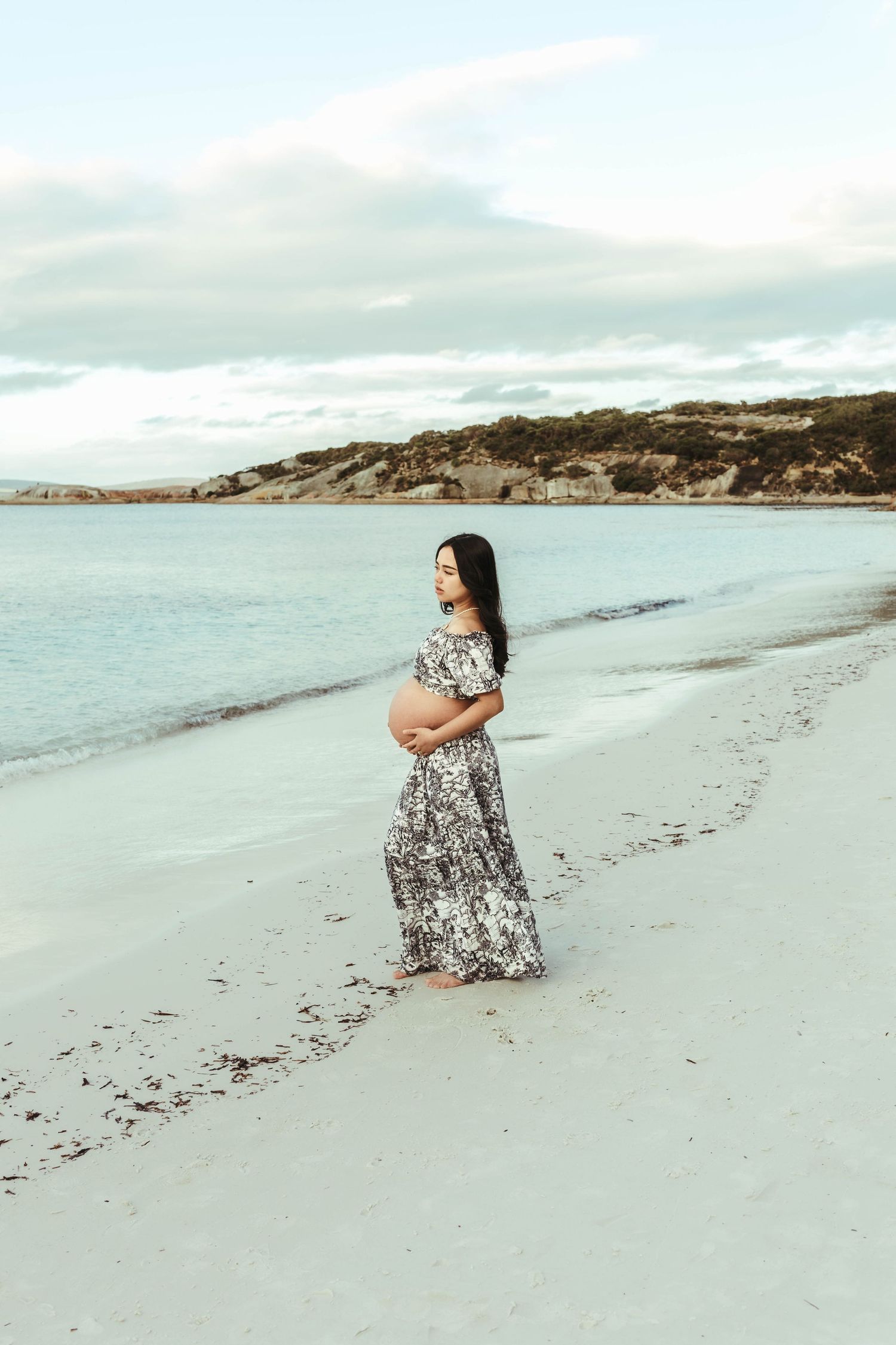 maternity picture beach