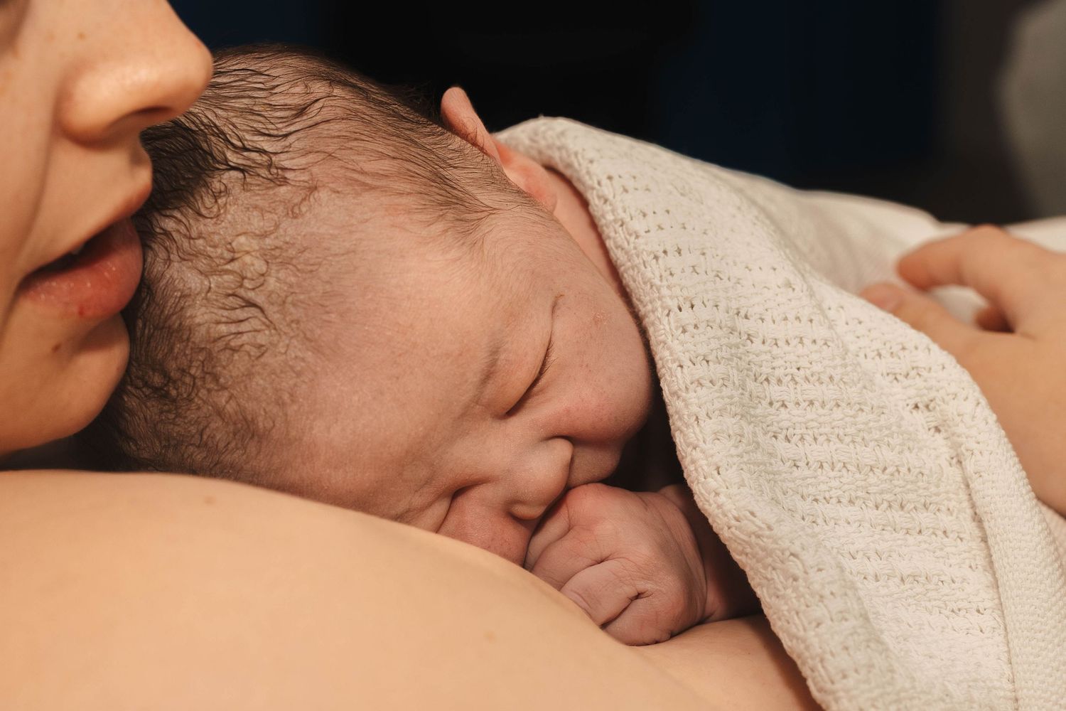 fresh newborn  birth photography