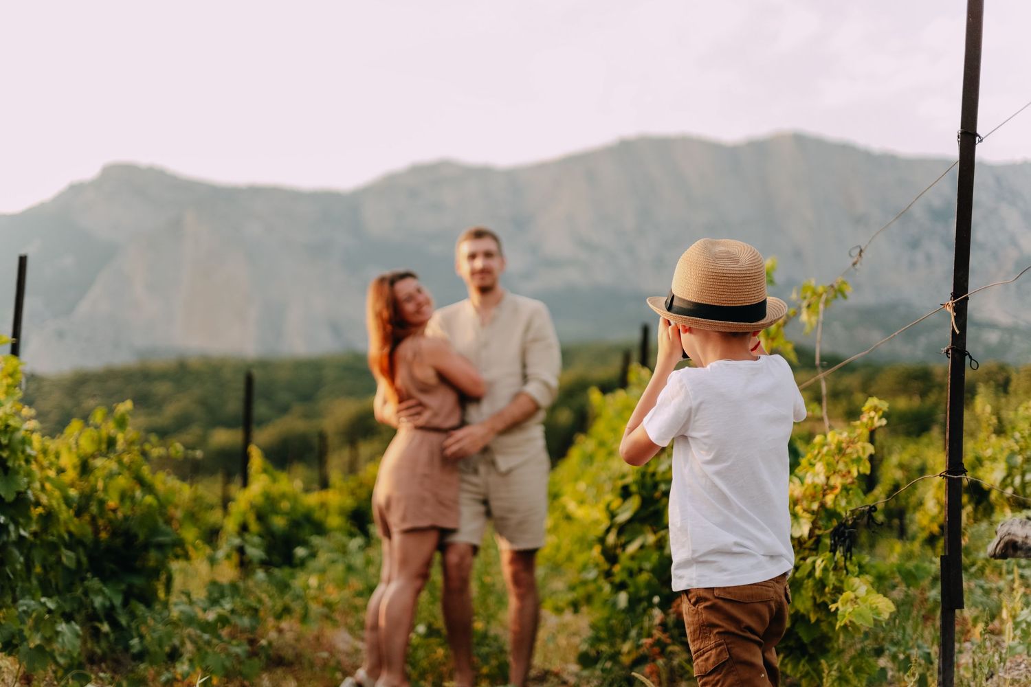 Lifestyle family session near San Francisco