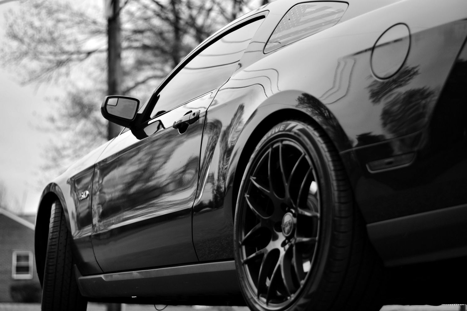 Car exterior detail photograph