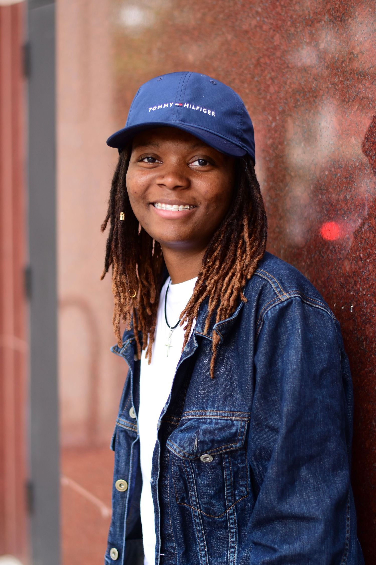 College graduation portrait session