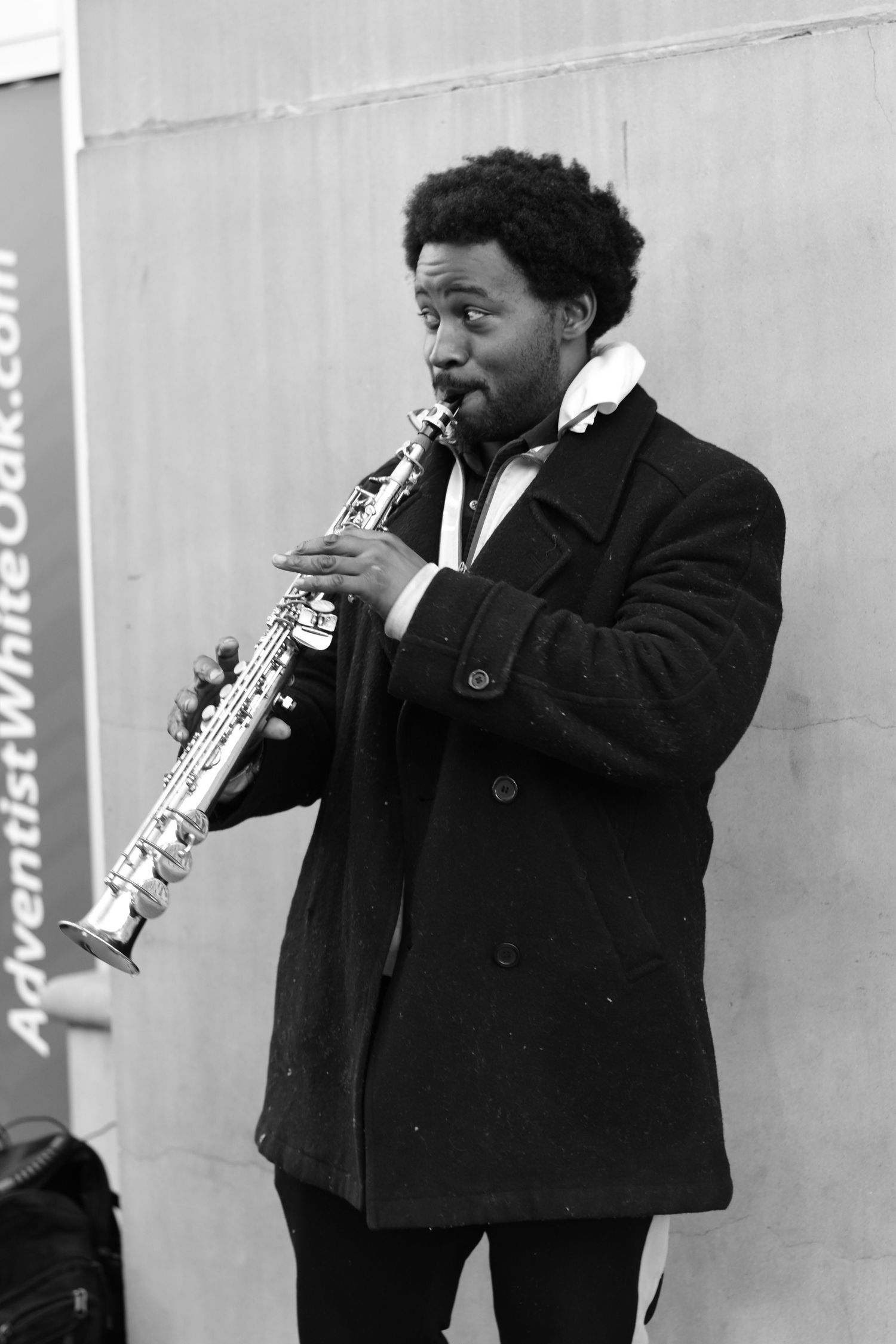 Street photography musician