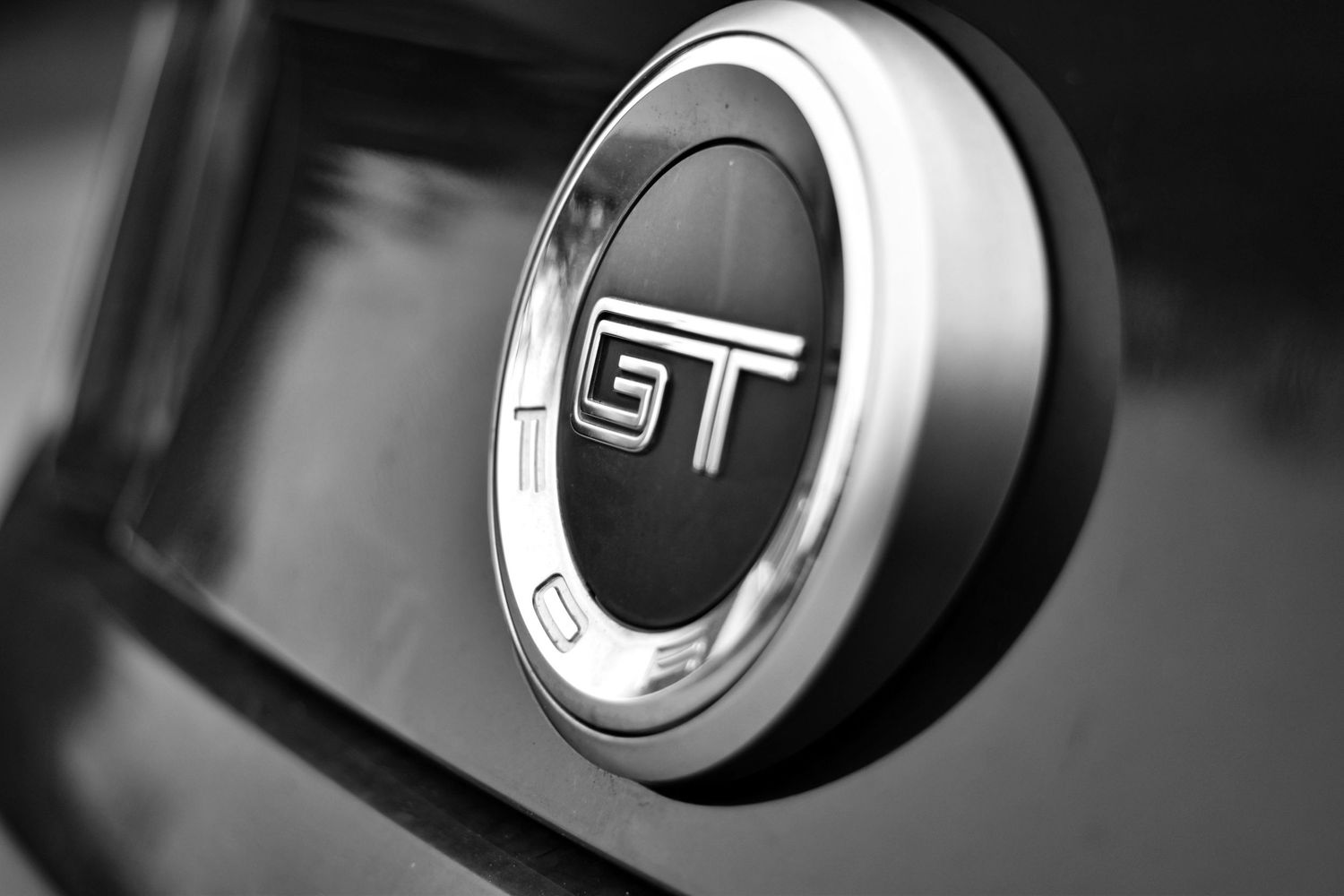 Sports car detail photograph