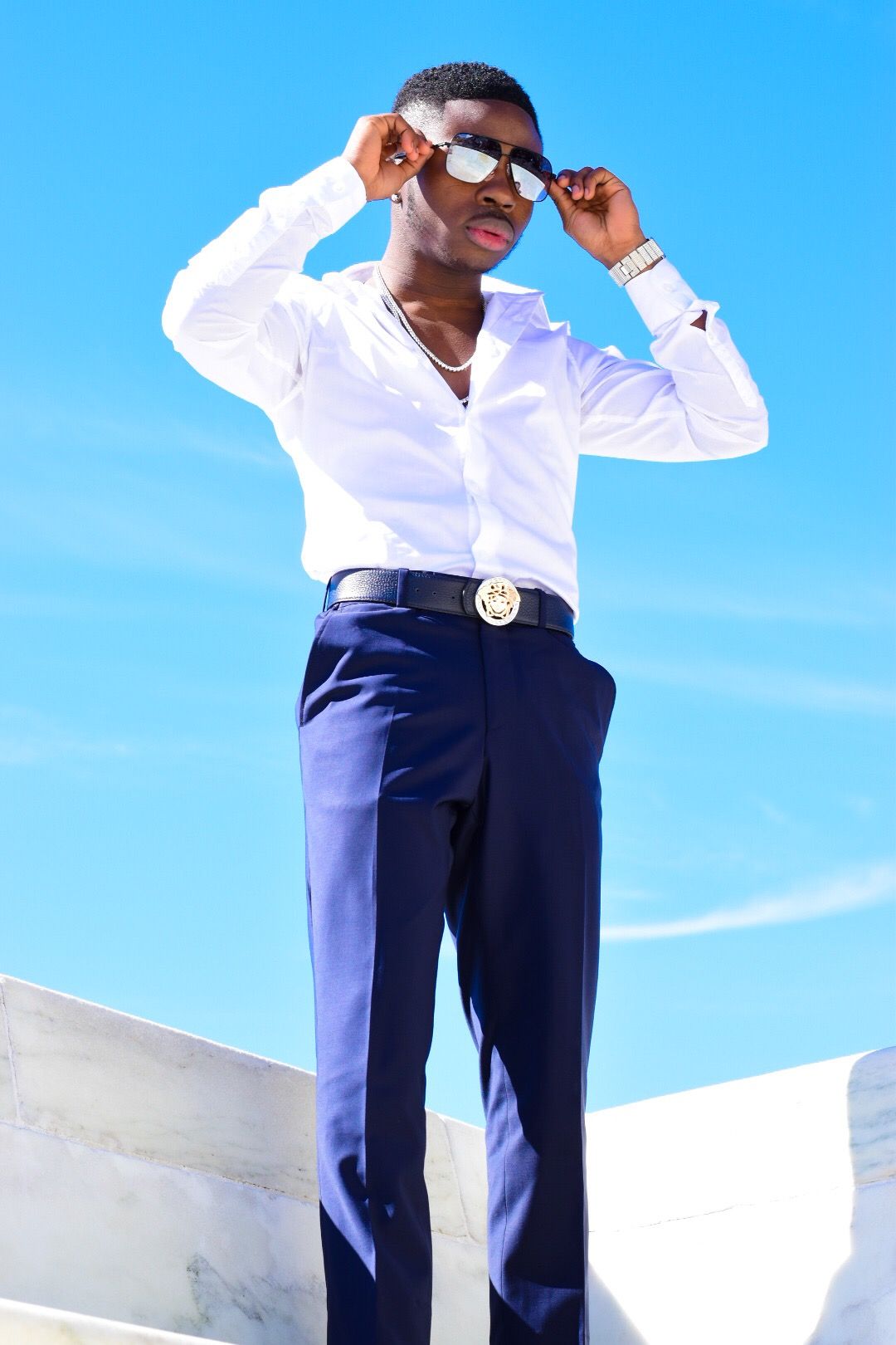 Men's portrait session