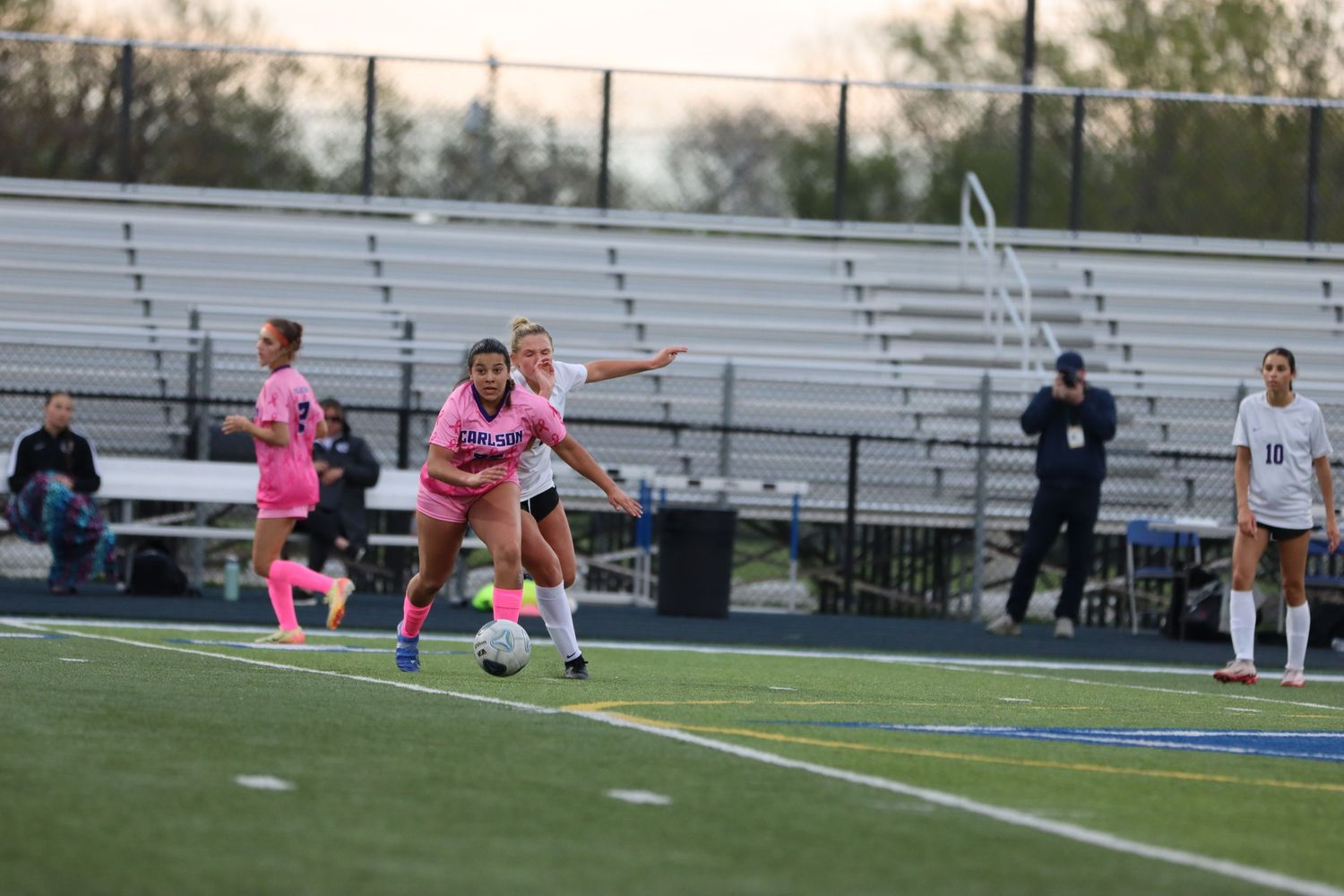 CHS - Girls Varsity Soccer Cancer Awareness Game