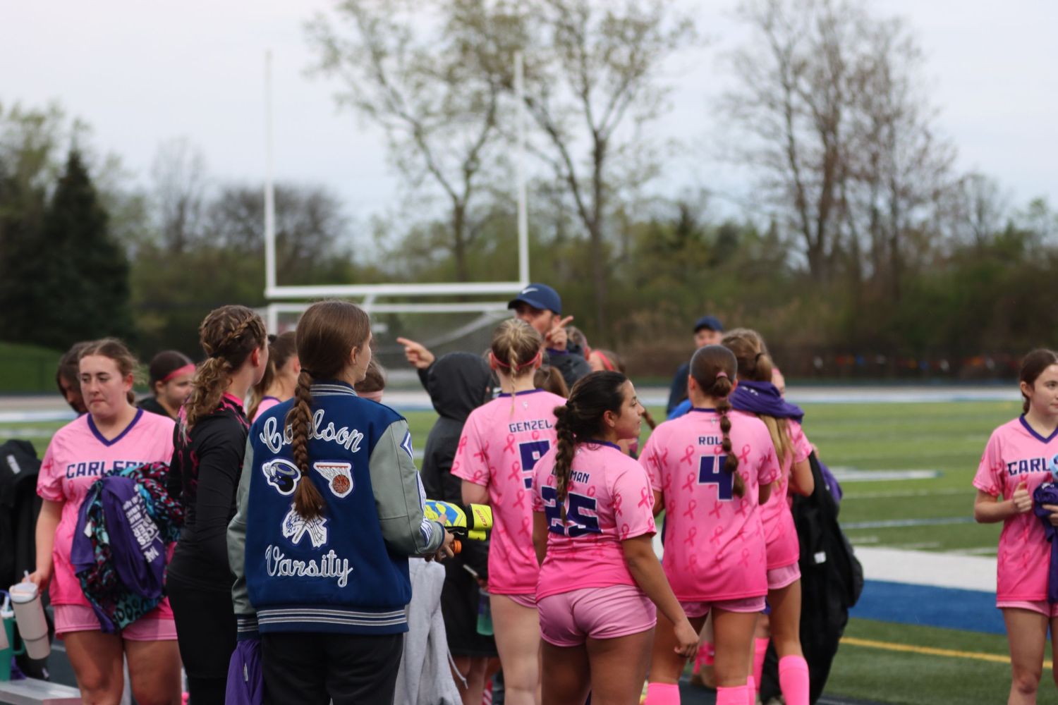CHS - Girls Varsity Soccer Cancer Awareness Game