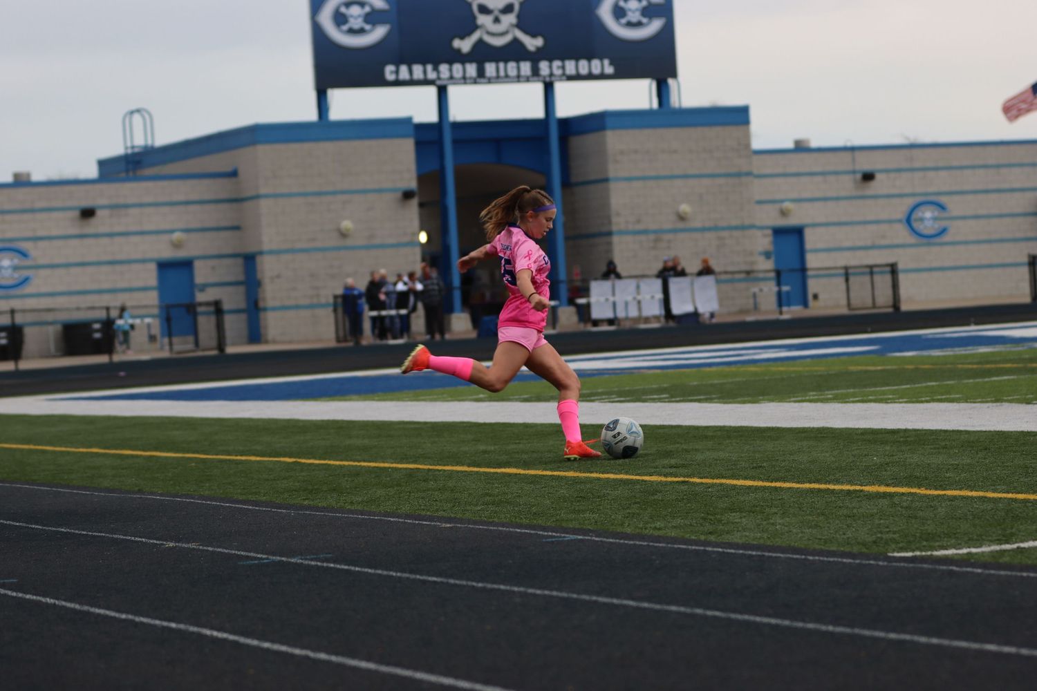 CHS - Girls Varsity Soccer Cancer Awareness Game