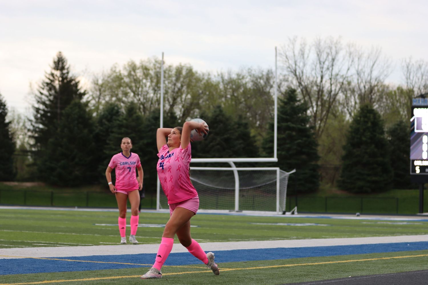 CHS - Girls Varsity Soccer Cancer Awareness Game