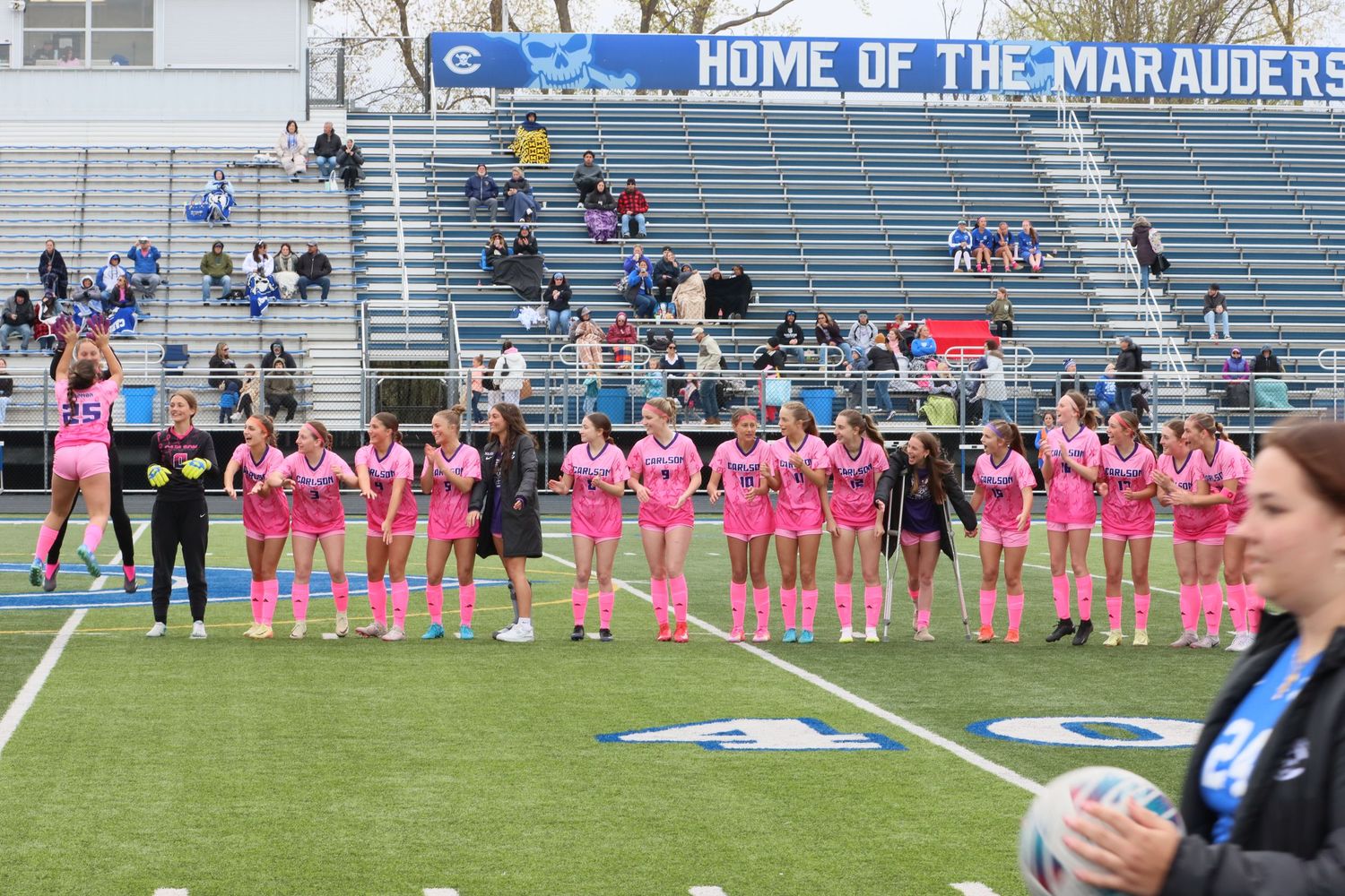 CHS - Girls Varsity Soccer Cancer Awareness Game