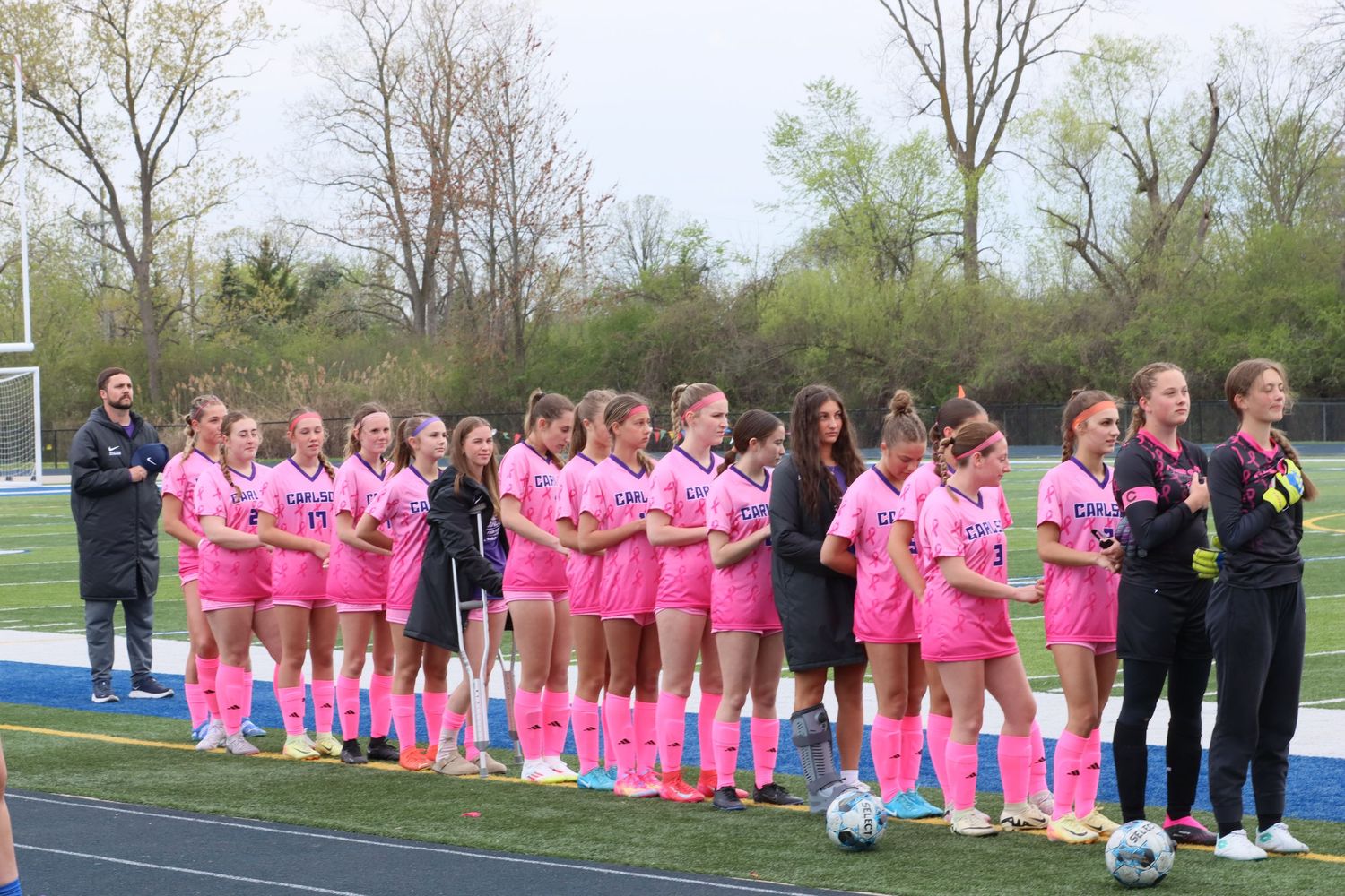 CHS - Girls Varsity Soccer Cancer Awareness Game