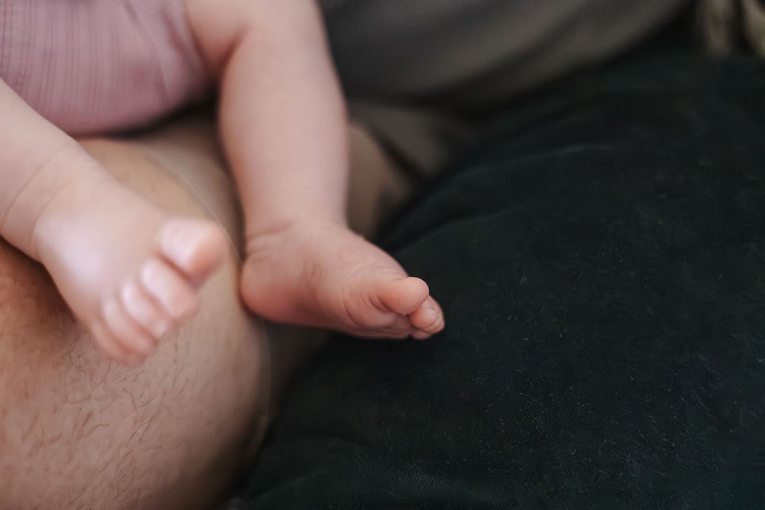 Baby feet in a Canberra newborn baby photoshoot