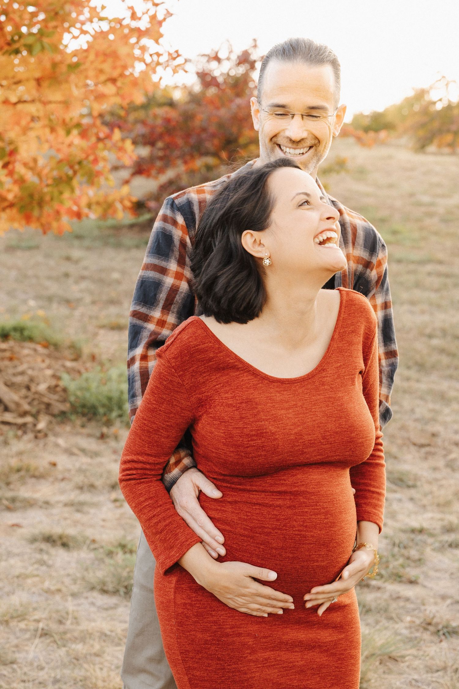 Fun maternity photographer in Canberra