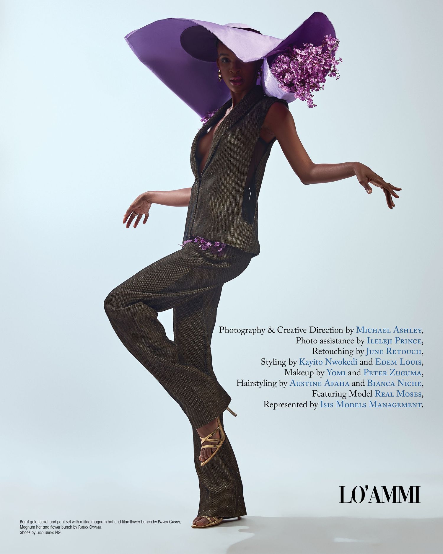 Maniac editorial for Lo'Ammi Magazine.