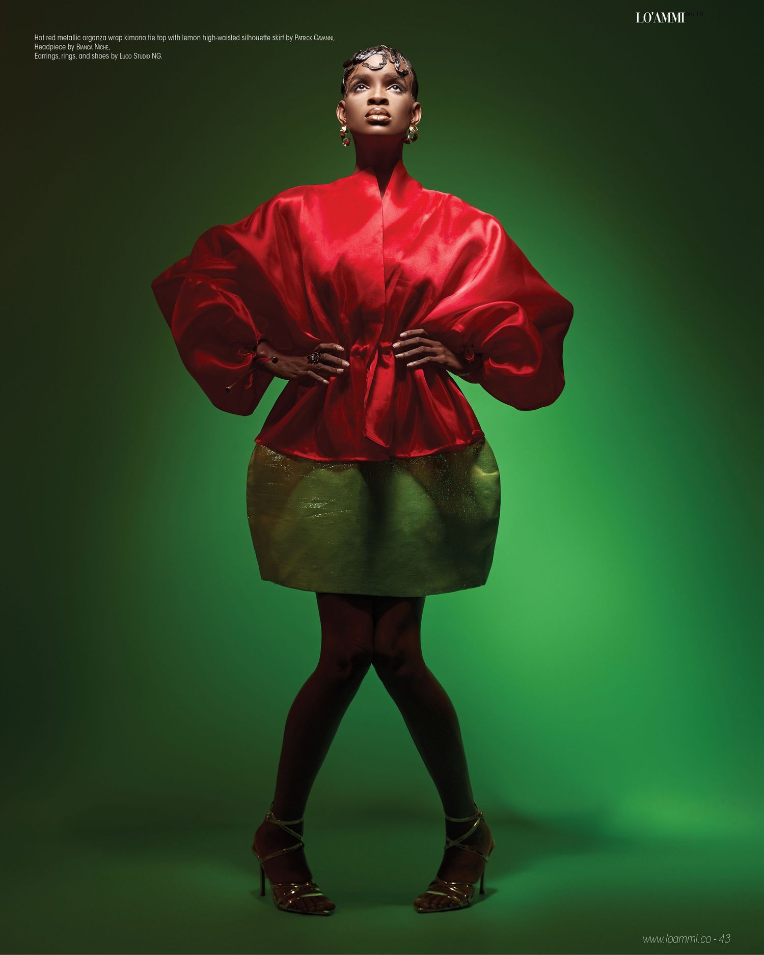 Maniac editorial for Lo'Ammi Magazine.