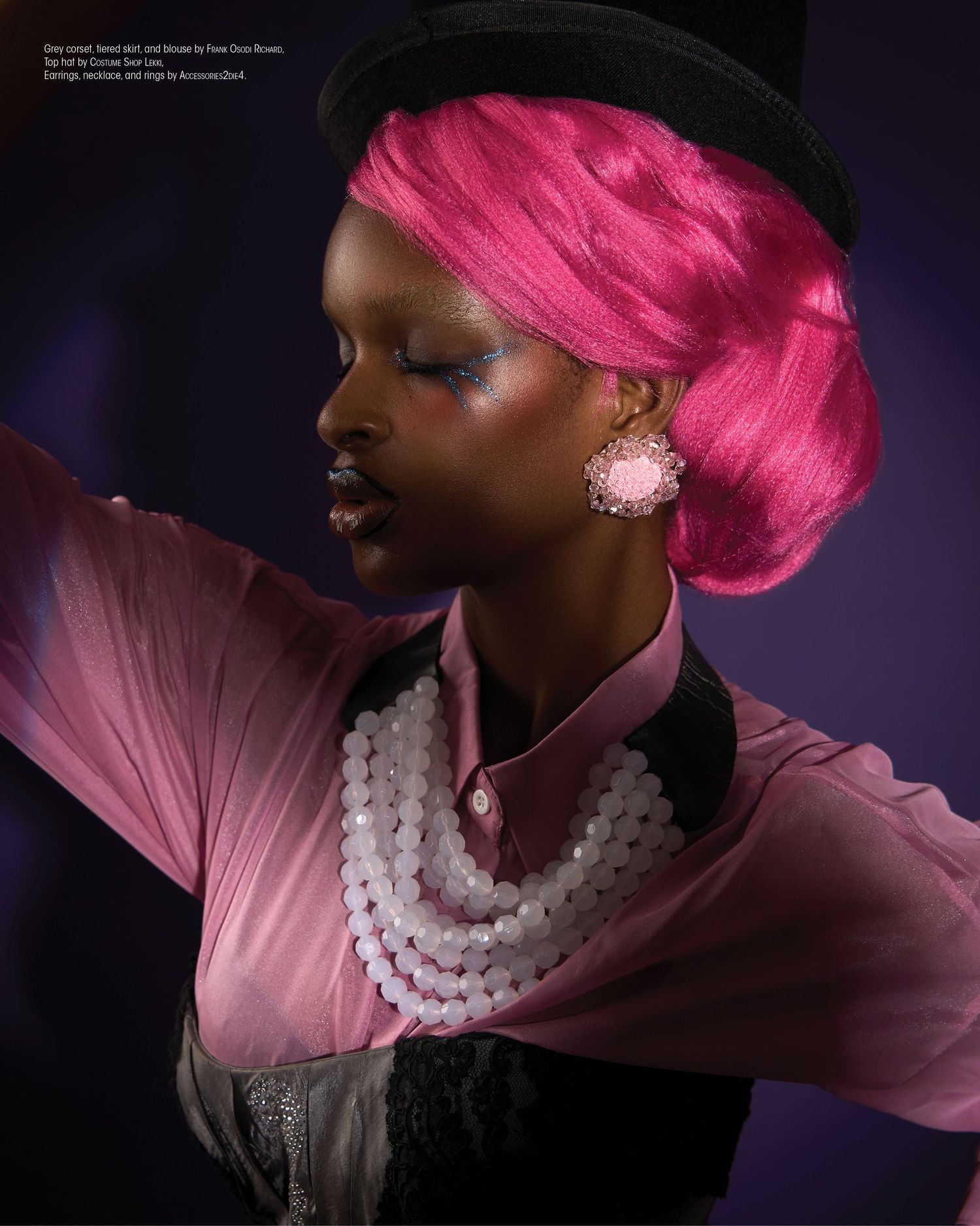 Maniac editorial for Lo'Ammi Magazine.