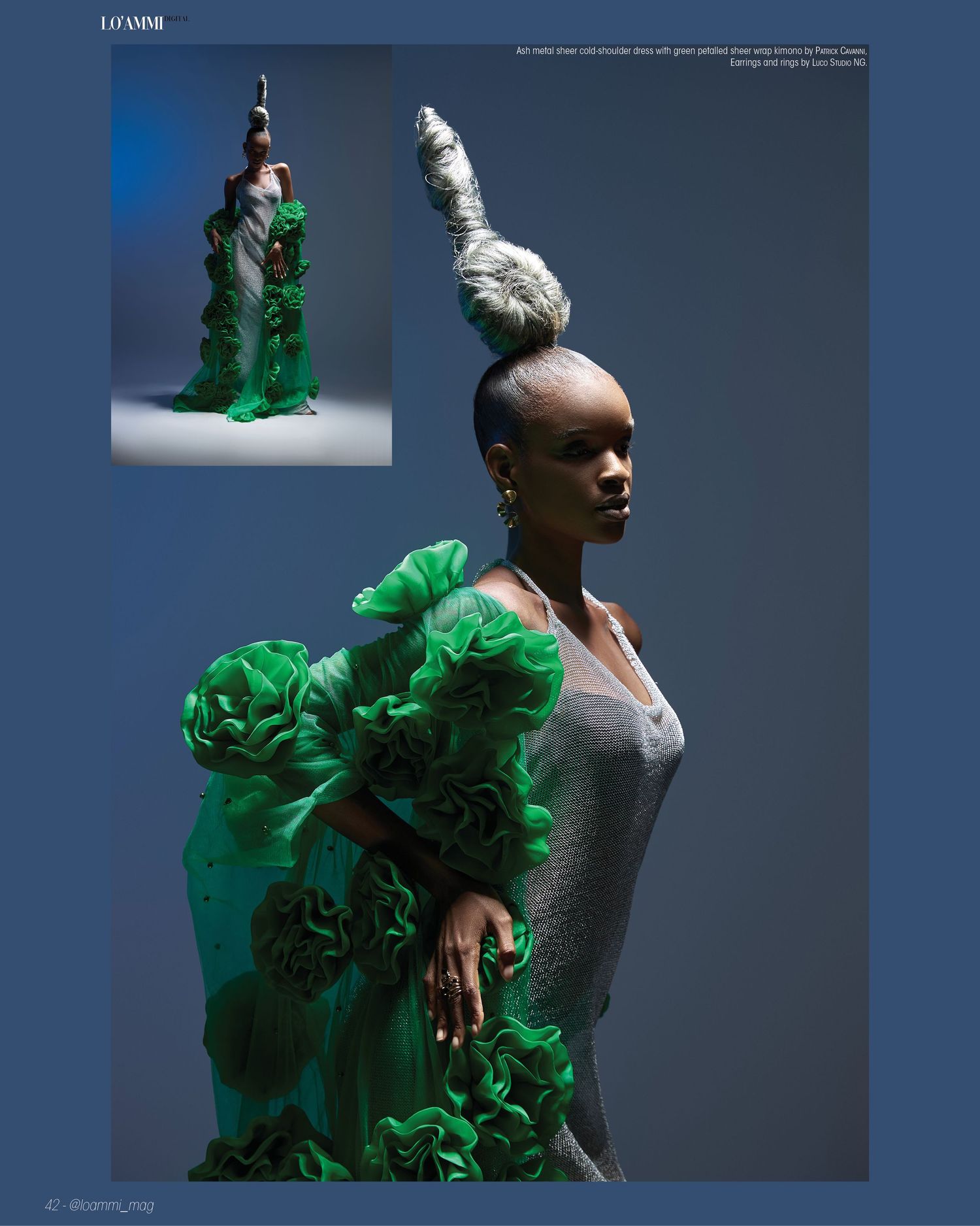Maniac editorial for Lo'Ammi Magazine.