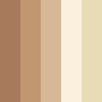 Color palette showing various shades of warm brown and beige tones.