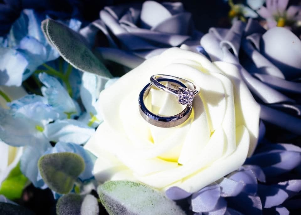 A symbol to celebrate commitment that two people will share for this life and also representing the eternity they are to share.