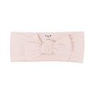 Light pink and cream fabric swatches arranged in a horizontal line.