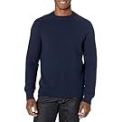 Men's casual navy blue collared shirts arranged to show front and back views.
