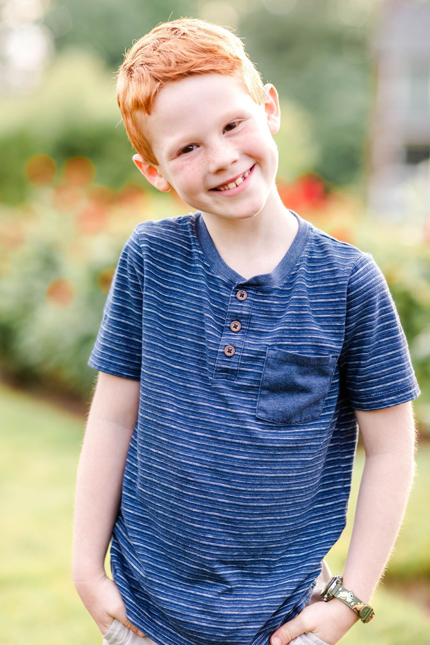 Close-up portrait of a boy in natural light — Connecticut portrait photographer Minmo Photography