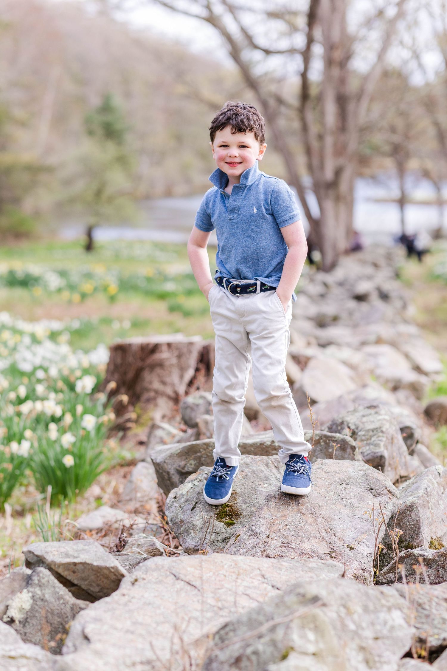 Individual portrait of a toddler in a Connecticut field during golden hour — Minmo Photography