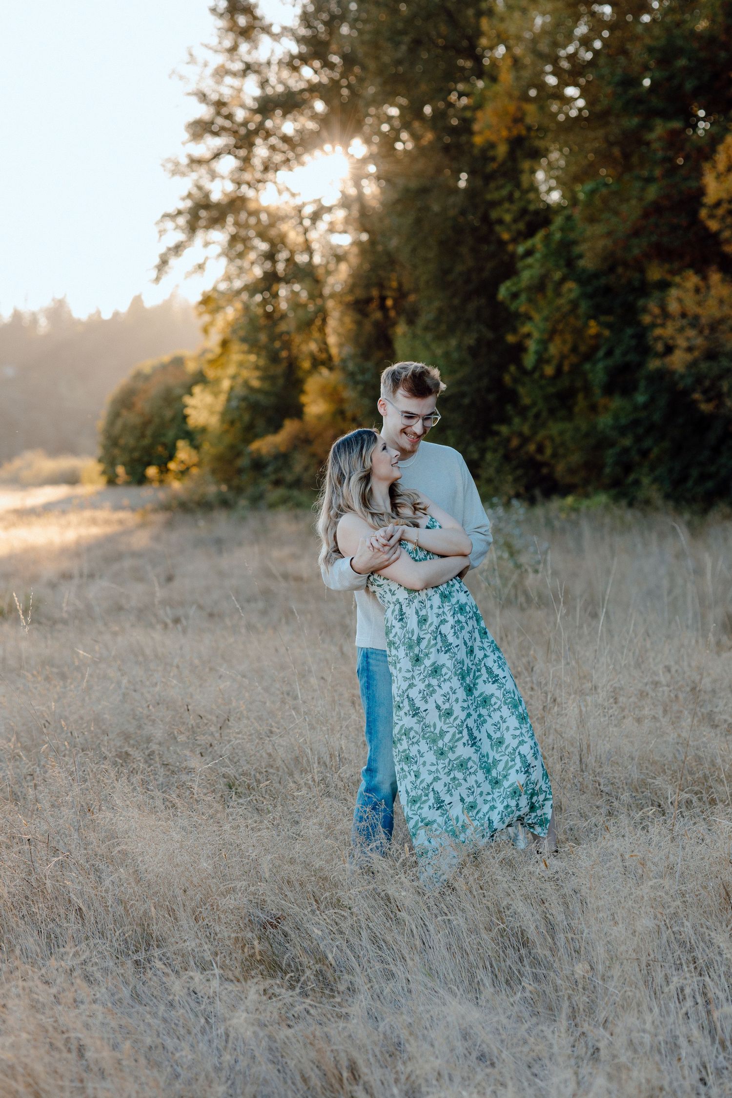 Photo of a couple during their couples session
