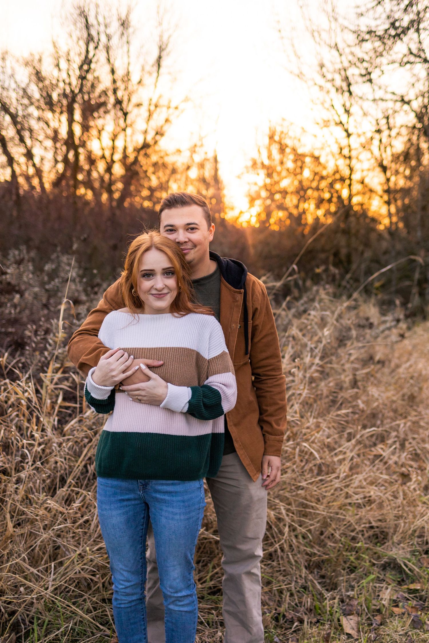 Couples photo in the PNW