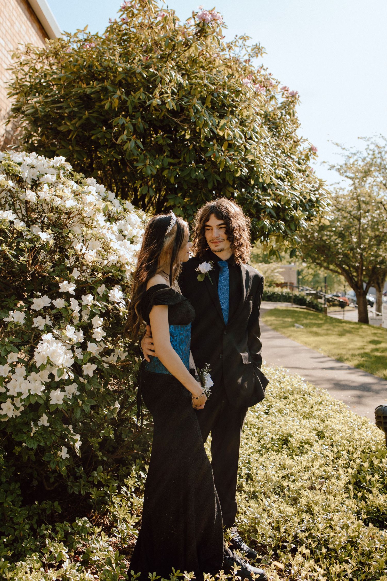 PNW couples prom session photo